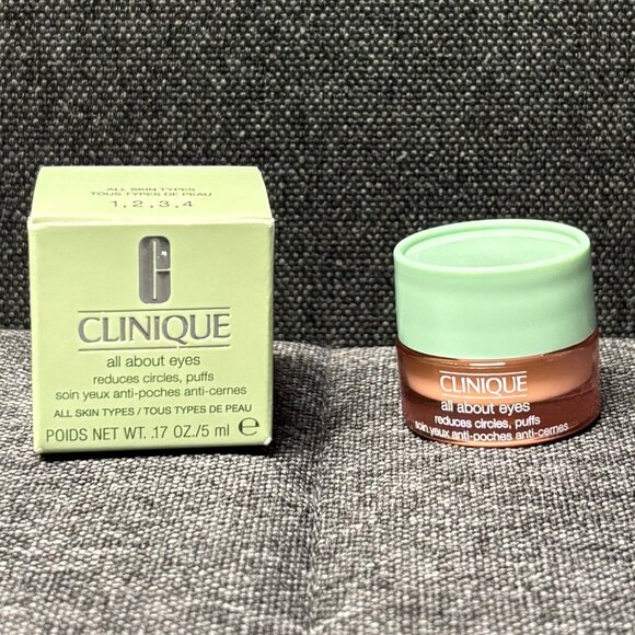 Clinique All About Eyes (Reduces Circles, Puffs) 5ml New in Box - Picture 1 of 1